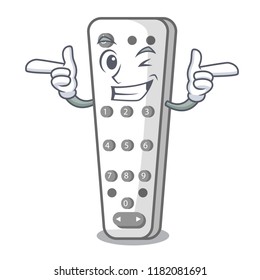 Wink cartoon infrared remote control for TV satellite receiver