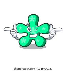 Wink free form character cartoon
