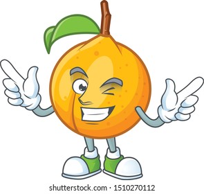 Wink fresh nutmeg cartoon for recipe food