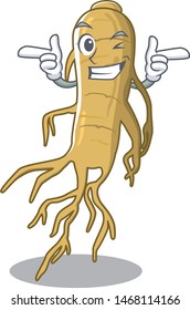 Wink ginseng plants spread on stem character