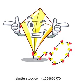 Wink kite small the cartoon on table