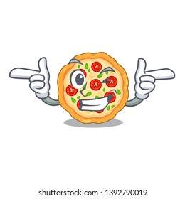 Wink margherita pizza served the character board