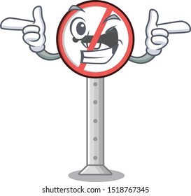 Wink no honking with the mascot shape