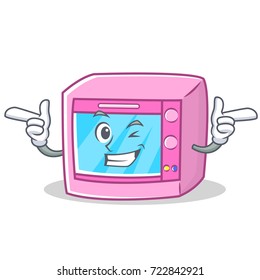 Wink Oven Microwave Character Cartoon