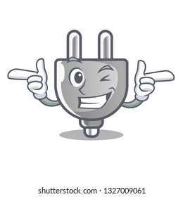 Wink power plug in the character shape