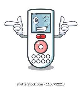 Wink remote control character cartoon