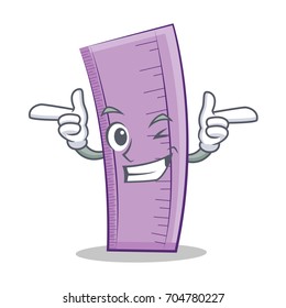 Wink ruler character cartoon design