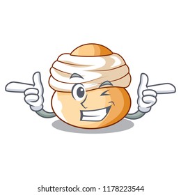 Wink semla sweet cream easter buns character