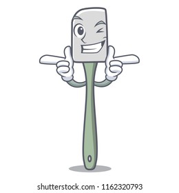 Wink silicone spatula kitchen utensils character cartoon