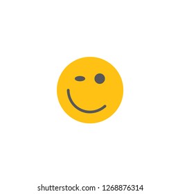 wink smile icon