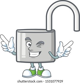 Wink unlock key icon in the character