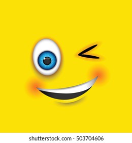 winking tongue out emoji
