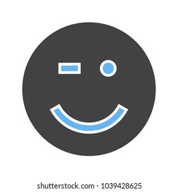 Winking, Wink, man