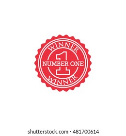 Winner badge