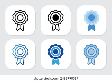 winner badge icons with various design styles