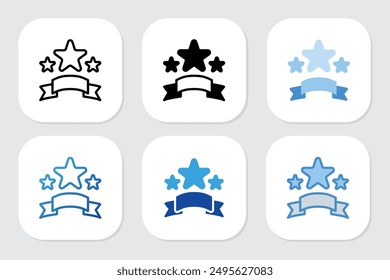 winner badge icons with various design styles	