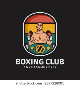 Ganador de la prima de diseño del logo de Boxing
