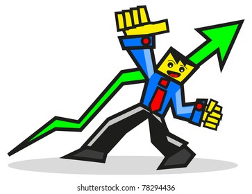 winner businessman