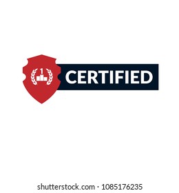winner certified vector illustration