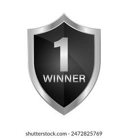 Winner Concept. Vector Illustration Isolated on White Background. 