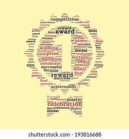Winner Concept Word Cloud