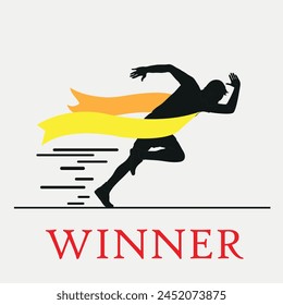 winner cross finishing line icon
