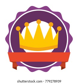 winner crown emblem icon