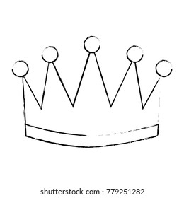 winner crown isolated icon