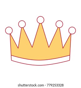 winner crown isolated icon