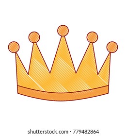 winner crown isolated icon