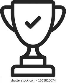 Winner Cup Award Vector Icon
