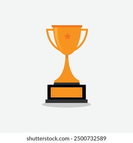 Vector de oro de diseño de taza ganadora