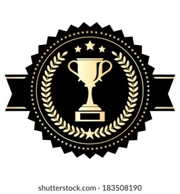 Winner cup emblem