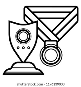 Winner, cup icon 