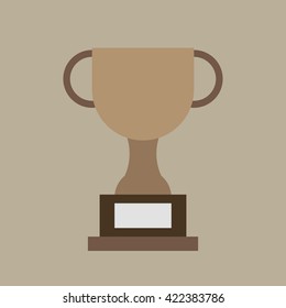 winner cup icon. 