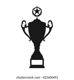 Winner cup icon. 