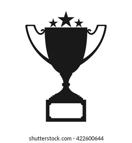 Winner cup icon. 