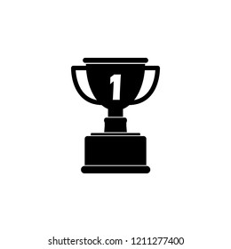 Winner cup icon. Element of winner award. Premium quality graphic design icon. Signs and symbols collection icon for websites, web design, mobile app on white background