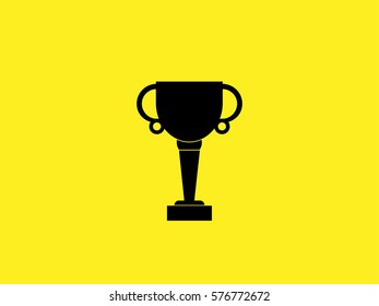 Winner cup icon Vector.
