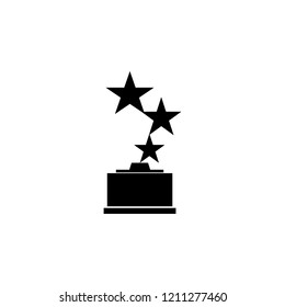 Winner cup star icon. Element of winner award. Premium quality graphic design icon. Signs and symbols collection icon for websites, web design, mobile app on white background