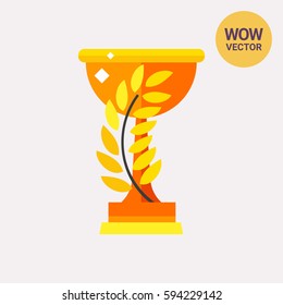Winner Cup Vector Icon