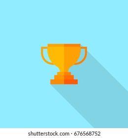 winner cup vector icon