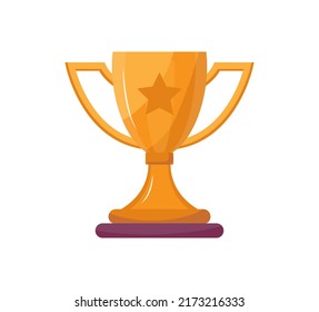Winner cup vector icon. Success icon vector. Business Start up for landing page, social media, business project, app. Target, idea are shown. 