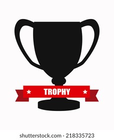Winner design over white background, vector illustration