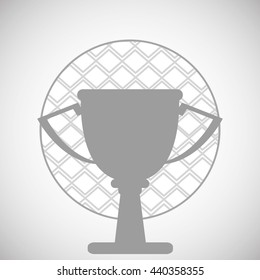 Winner design. Success icon. Flat illustration, vector graphic