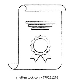 winner diploma with medal