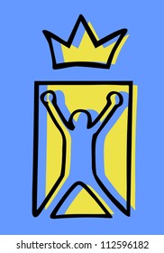 Winner emblem art