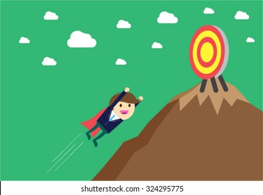 winner. finish. win. flat design. track. Success. goal. Target. rocket. Bulb Ideas. finance vision concept. Business Goals. dream. vector. infographics. number one. mountain. Businessman. air fly sky