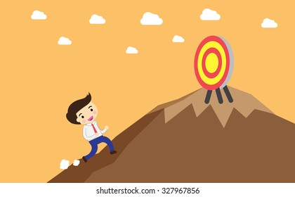 winner. finish. win. flat design. track. Success. goal. Target. Bulb Ideas. Business and finance vision concept. Business Goals. dream. vector. infographics. lose. mountain