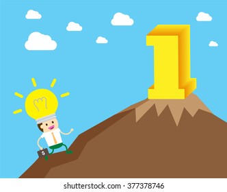 winner. finish. win. flat design. track. Success. goal. Target. rocket. Bulb Ideas. finance vision concept. Business Goals. dream. vector. infographics. number one. mountain. Businessman